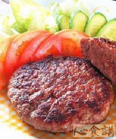 传统牛肉汉堡肉饼 传统牛肉汉堡肉饼