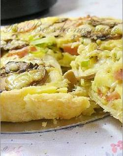 真正无糖。の咸味烘焙 「醇奶芝士火腿蘑菇派」 真正无糖。の咸味烘焙 「醇奶芝士火腿蘑菇派」