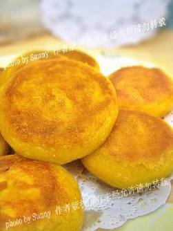 香煎南瓜饼 香煎南瓜饼