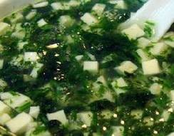 荠菜豆腐羹 荠菜豆腐羹