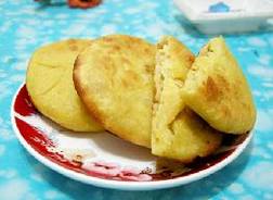 包菜鸡蛋玉米面饼 包菜鸡蛋玉米面饼