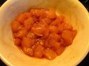 鸡粒炒西兰花梗