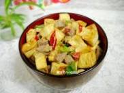 酱肉丁豆腐