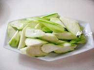 肉片炒丝瓜