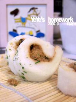 肉松吐司卷 肉松吐司卷