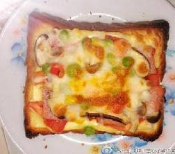 蘑菇培根吐司 蘑菇培根吐司