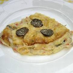 蕃茄蘑菇煎蛋饼 蕃茄蘑菇煎蛋饼