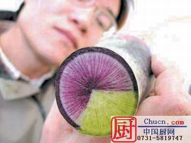 还有这样的“花心”萝卜