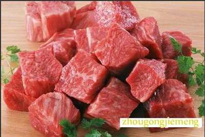 梦见肉 吃肉