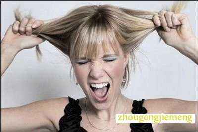 梦见脱发