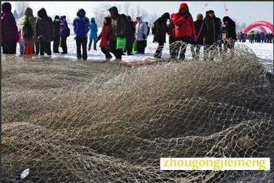 梦见使用渔网捕鱼