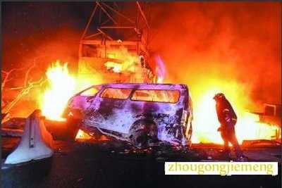 梦见车爆炸