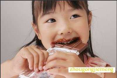 梦见吃巧克力