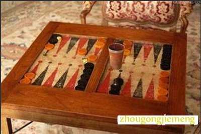 梦见西洋双陆棋