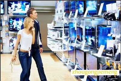 梦见与女友买电视