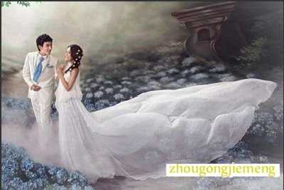 梦见婚纱 穿婚纱