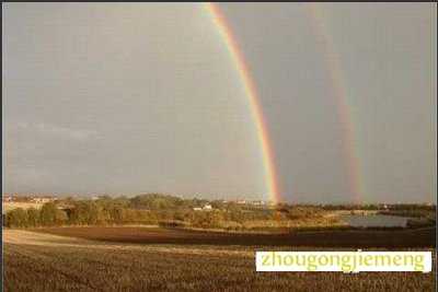 梦见出现两条彩虹